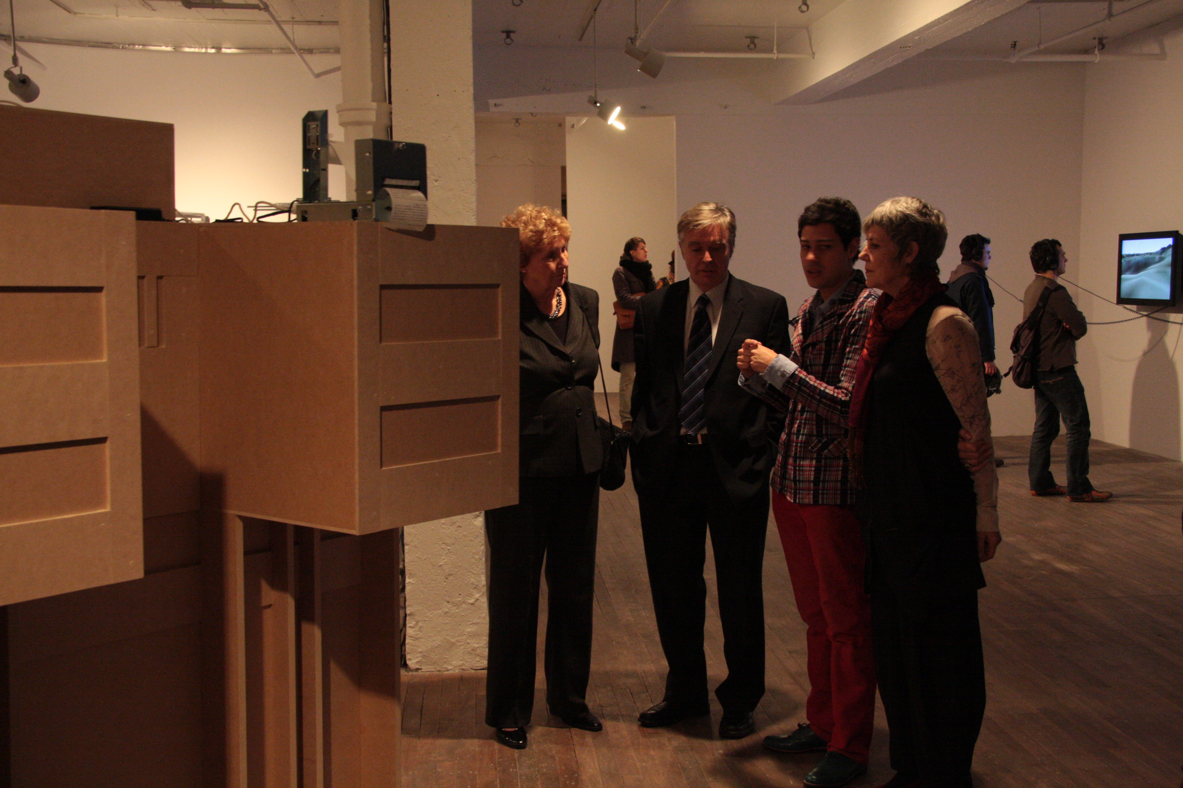 Contrainte/Restraint - exhibition - Opening pictures