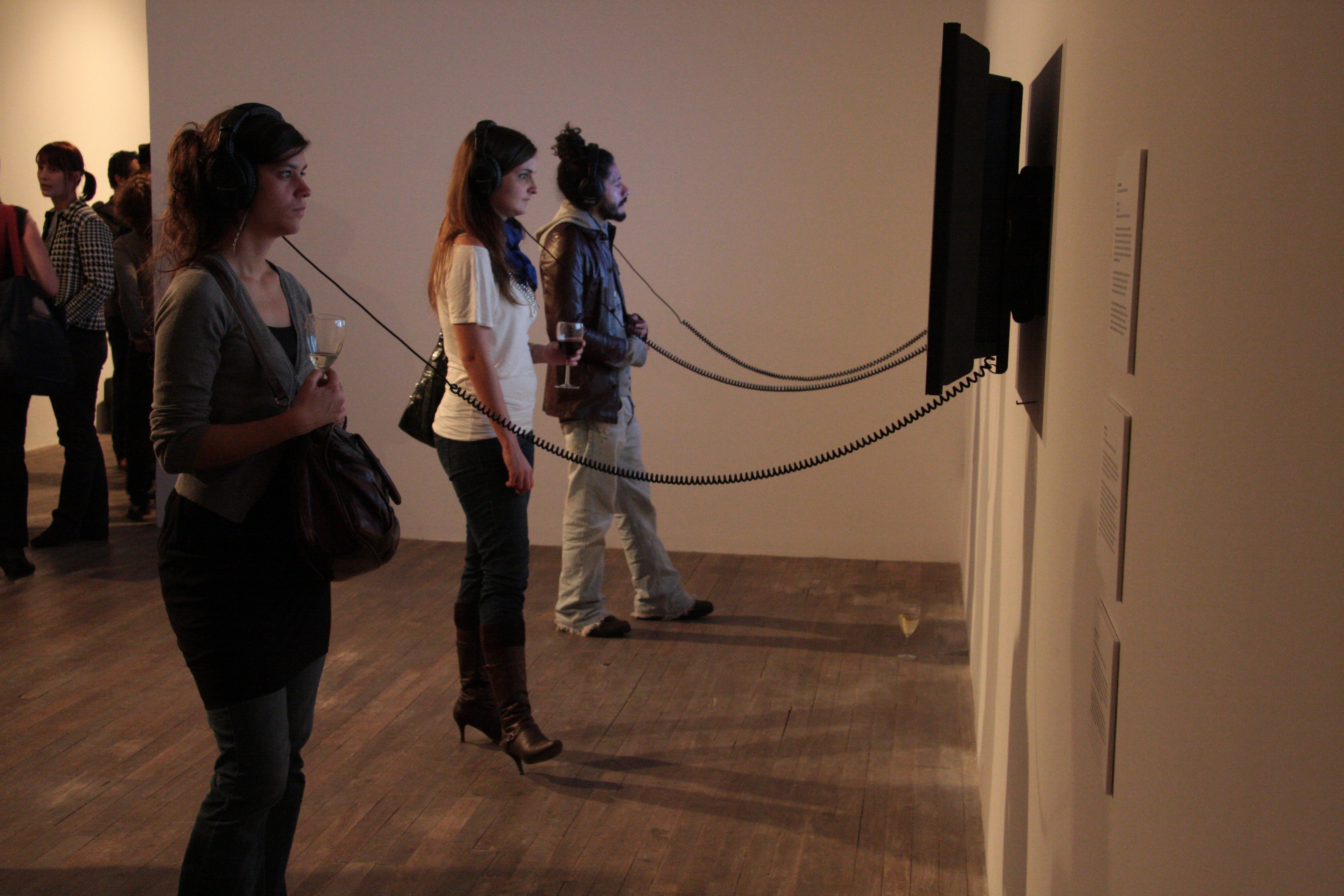 Contrainte/Restraint - exhibition - Opening pictures