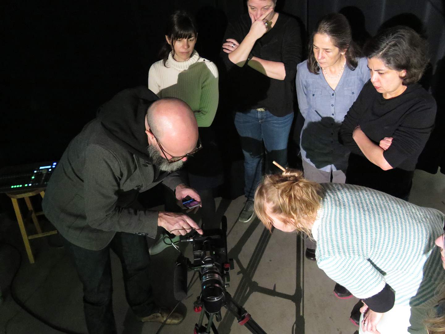 Ombre/lumière présence/absence - Photos de l'atelier - Photos de Aaron Pollard