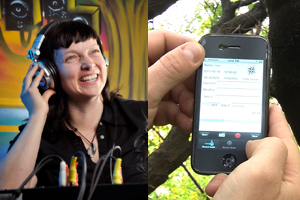 Audio-Mobile : enregistrez, remixez et (re)cherchez