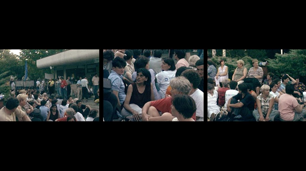 Présentation publique : tranzicija triptychs