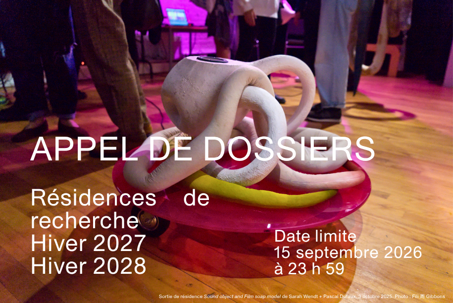R&eacute;sidences de recherche, Hiver&nbsp;2027 – Hiver&nbsp;2028