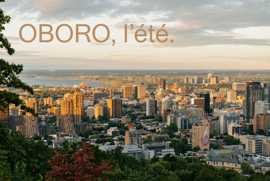 OBORO À LA CADENCE DE L’ÉTÉ