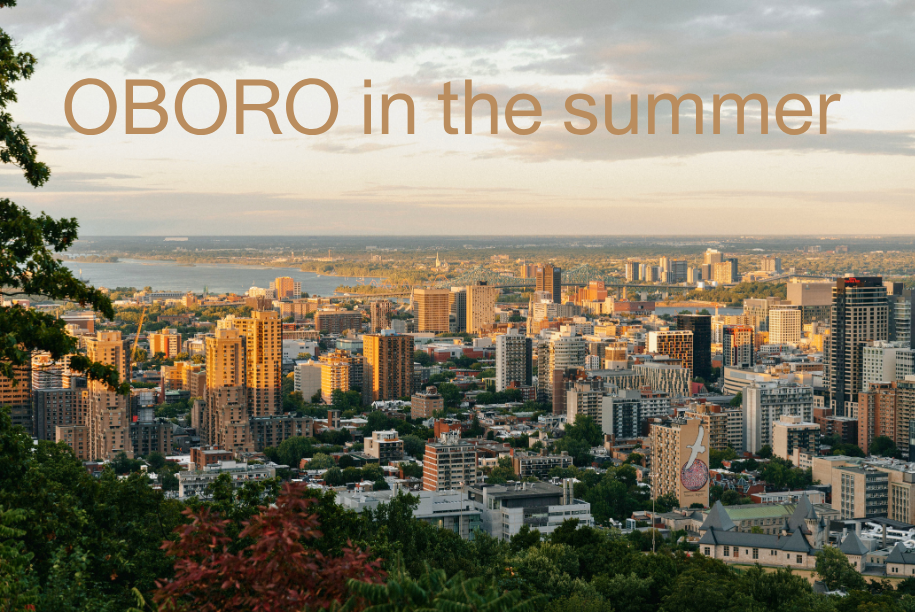 OBORO AT THE PACE OF&nbsp;SUMMER&nbsp;