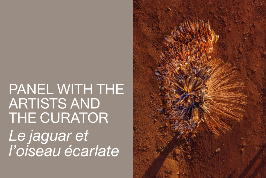 Panel with the Artists and the Curator